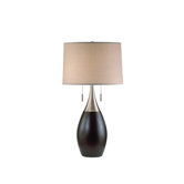 Pure Table Lamp in Dark Brown