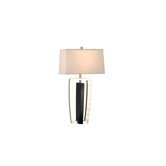 Intersect Table Lamp in Dark Brown