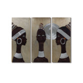 Gilmore 3 Piece African Trio Wall Graphic