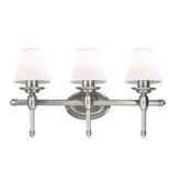 Orleans  Vanity Light in Satin Nickel