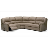 Callahan Leather Reclining Sectional
