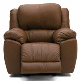 Benson Leather Chaise Recliner