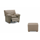 Lennox Club Recliner and Ottoman