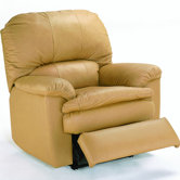 Aria Leather Chaise Recliner