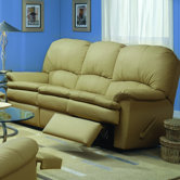 Aria Leather Reclining Sofa