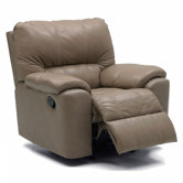 Yale Leather Chaise Recliner