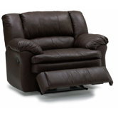Gamma Leather Chaise Recliner