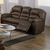 Taurus Leather Reclining Sofa
