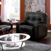 Mystique Leather Chaise Recliner
