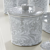Bedminister Scroll Cotton Jar