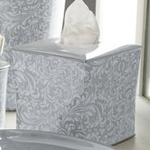 Bedminister Scroll Tissue Holder in Surf Spray
