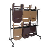 Stand Up Folding Chair Cart