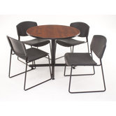 Hospitality Four Zeng Chairs with Round Table