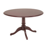 Prestige Traditional Veneer Round Conference Table in Mahogany