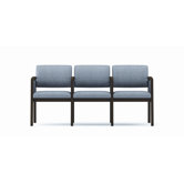 Lenox Three Seat Sofa with Open Back