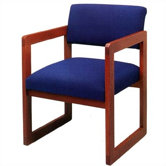 Classic Guest Chair with Open Back