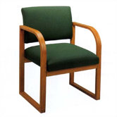 Contour Guest Chair with Open Back
