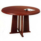 Contemporary Series  Round Gathering Table (Tapered Base)