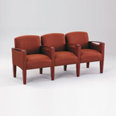 Brewster Three Seats with Center Arm