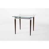 Siena Series End Table Glass Top