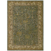 Home Nylon Ocean Monaco Palms Rug