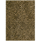 Home Nylon West Indies Safari Dark Brown Novelty Rug