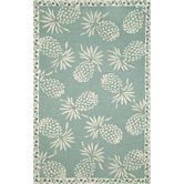 Cargo Pineapple Aqua Indoor / Outdoor Rug
