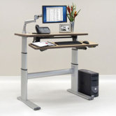 48" Wide Rectangular Bi-Level Premium Dual Surface Workcenter