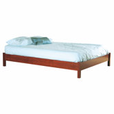 Vintage Queen Platform Bed
