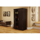Morgan Collection Storage Cabinet in Chocolate