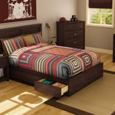 Willow Full Storage Platform Bed