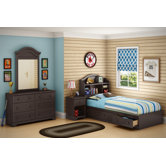 Summer Breeze Chocolate Captain Bedroom Collection