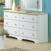 Newbury 6 Drawer Double Dresser