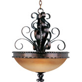 Aspen 3 Light Invert Bowl Inverted Pendant