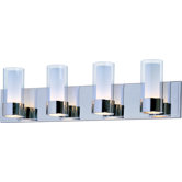 Silo Four Light Bath Vanity in Polished Chrome