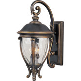 Camden VX 24" Outdoor Wall Lantern in Golden Bronze