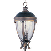 Camden VX  Outdoor Hanging Lantern in Golden Bronze