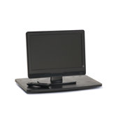 Single TV/Monitor Swivel Board in Wood Grain