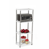 Designs 2 Go 4 Tier Bookshelf in White
