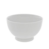 Classic White 18 oz. Footed Rice Bowl