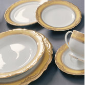 Studio Ten Vanessa Gold Dinnerware Set