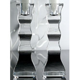 Cruise Crystal Small Candlesticks (Set of 2)