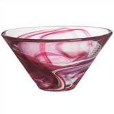 Tempera Large Pink Bowl