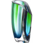 Mine Large Blue Green Vase