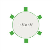 Quick Ship: Classroom Round Table