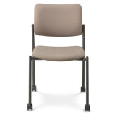 Smart Seating Armless Trainer Chair with Casters