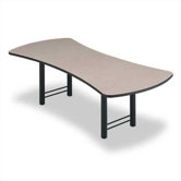 120" Wide Presentation Top Conference Table with H Base