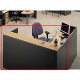 Unity Series 3 Drawer Full Pedestal Reception Desk
