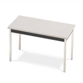 54" Wide, 24" Deep Self Edge Utility Table