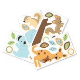 Animal Antics Wall Appliques